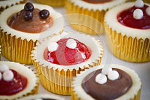 Mini cheese cakes