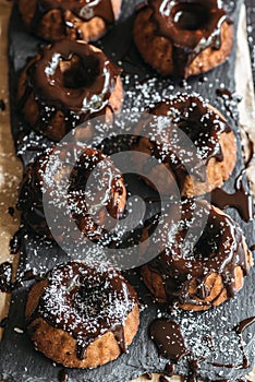 Mini chocolate kugelhopf