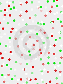 Mini Christmas polka dots