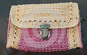 Mini chrocet hand bag