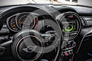 Mini Cooper interior