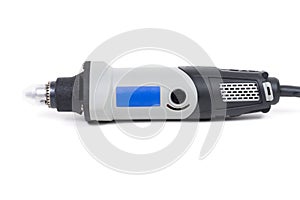 Mini Drill Isolated on White Background