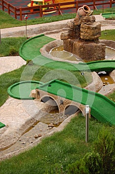 Mini-golf field