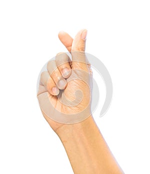 Mini-Heart finger hand sign gesture, love symbol trend posture,
