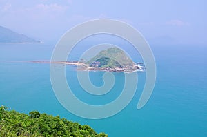 Mini island of Hongkong's seaside photo
