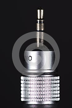 Mini jack audio cable metal tip