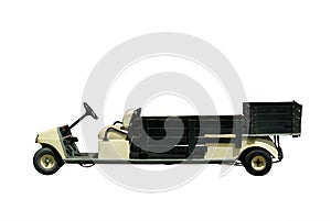 Mini lorry isolated