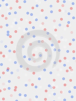 Mini patriotic polka dots photo