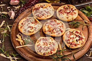Mini pizzas