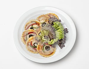 Mini Pizzas - Fresh homemade mini pizzas