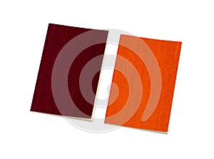 Mini pocket note book isolated