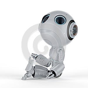 Mini robot sit