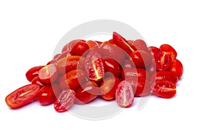 Mini roma red tomatoes