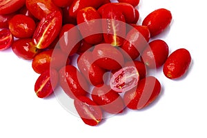 Mini roma red tomatoes