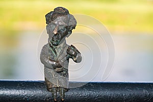 Mini sculpture of Bela Bartok
