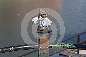 Mini sculpture of statue of liberty photo in Uzhgorod Ukraine
