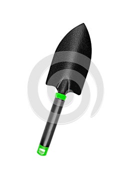 Mini shovel isolated on white