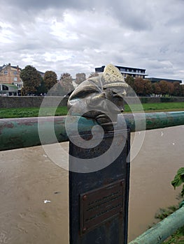 Mini statue in Uzhhorod