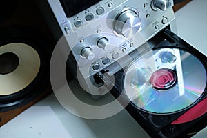 Mini stereo system from the 90s and old cds