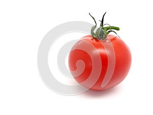 Mini tomato on white background