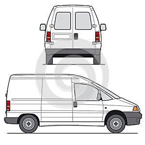 Mini Van Vector