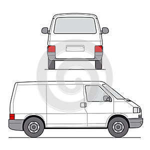 Mini Van Vector