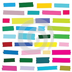 Mini washi tape strips, washy tape ordecorative adhesive strips