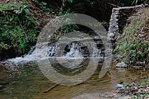 Mini water fall view
