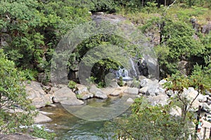 Mini waterfall up mulanje mountain