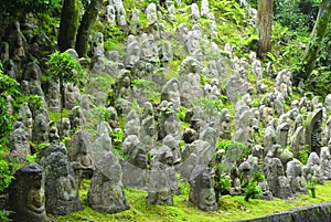 Miniature Buddha statues