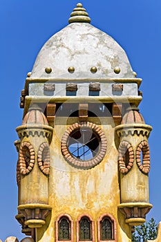 Miniature castle in Greece