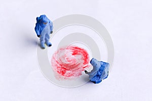 Miniature crime scene investigator