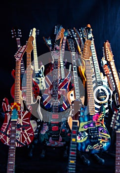 Miniature Electric Guitars