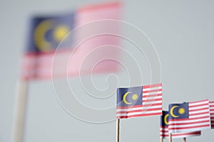 Miniature flag of malaysia