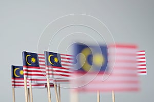 Miniature flag of malaysia