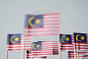 Miniature flag of malaysia