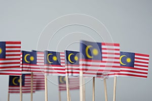 Miniature flag of malaysia