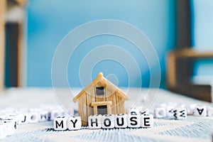 Miniature house model