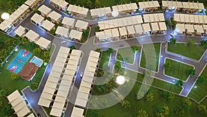 Miniature Model of Housing Subdivision in Philippines