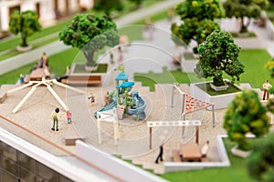 Miniature people figurines