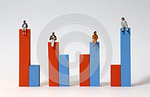 The concept of population change.