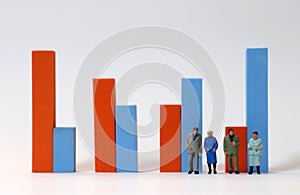 Concept on the Growing Elderly Population.