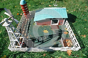 A miniature replica