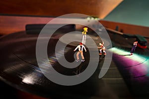 Miniature Roller Skaters Record