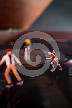 Miniature Roller Skaters Record