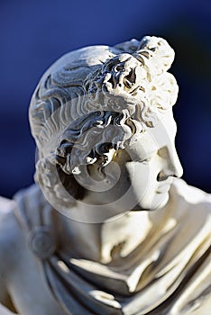 A miniature sculpture of Apollon