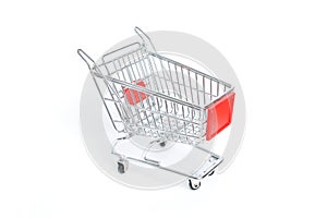 Miniature shopping trolley