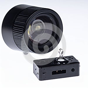 Miniature Surveillance Camera and Lens Components