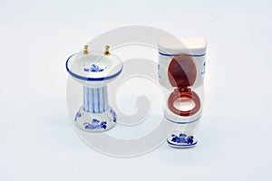 Miniature Toilet Insulated photo