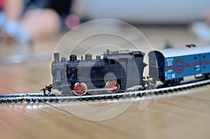 Miniature vintage train